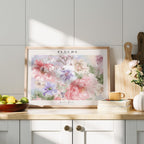 Horizontal Kitchen A Series Frame Mockup With Sunlight