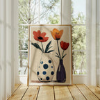 Vertical A Series Frame Mockup With Sunlight