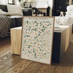 Vertical 3x4 Living Room Frame Mockup