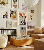 12 Living Room Wall Frames Mockup