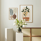 2 Vertical 5x7 Frames Mockup